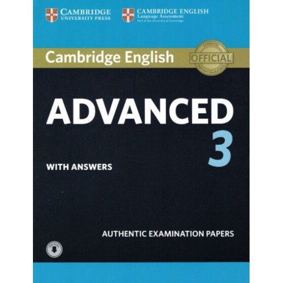 Cambridge English Advanced 3 - Self Study Pack (Student's Book With Answers & Audio Download) Cambridge English Advanced 3 - Self Study Pack (Student's Book With Answers & Audio Download)